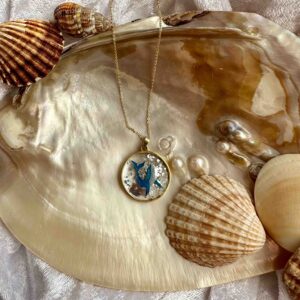 Collier baleine « Reine des Océans »